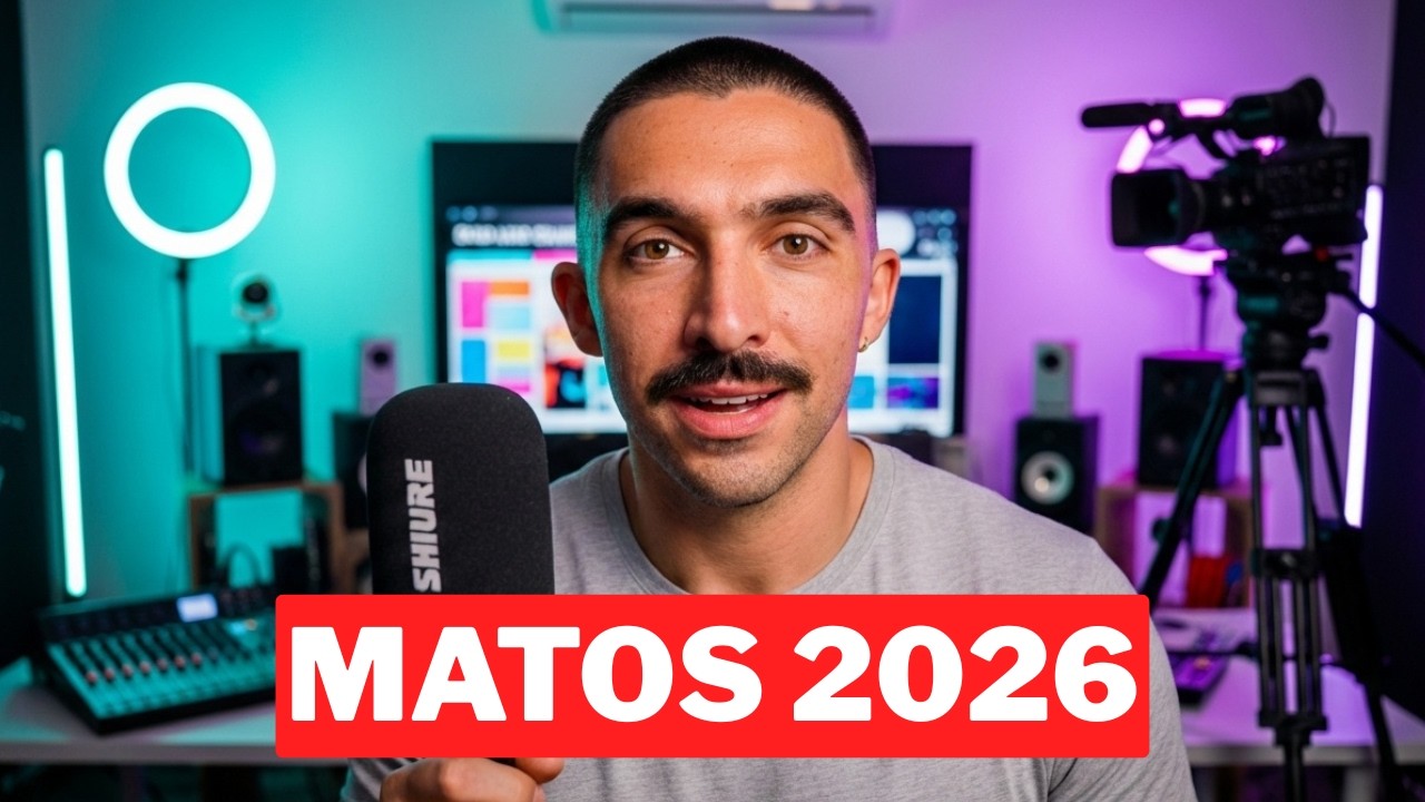 Mon setup complet pour créer du contenu en 2026