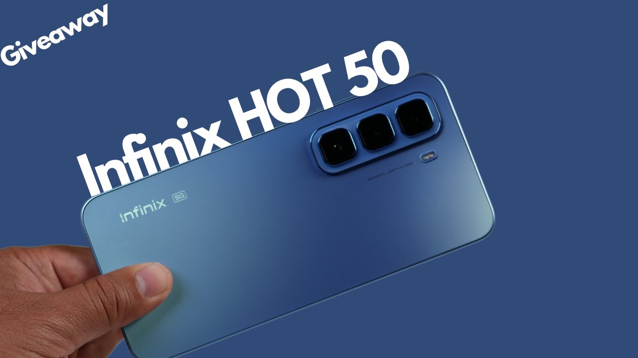 Infinix Hot 50 5G Unboxing 🔥 120Hz Display + 5000mAh Battery | Giveaway