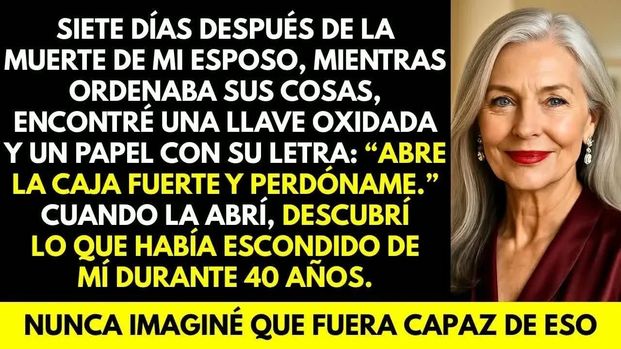 Mi Esposo falleció y dejó una nota： ‘Abre la caja fuerte y perdóname ’ Lo que hallé me de