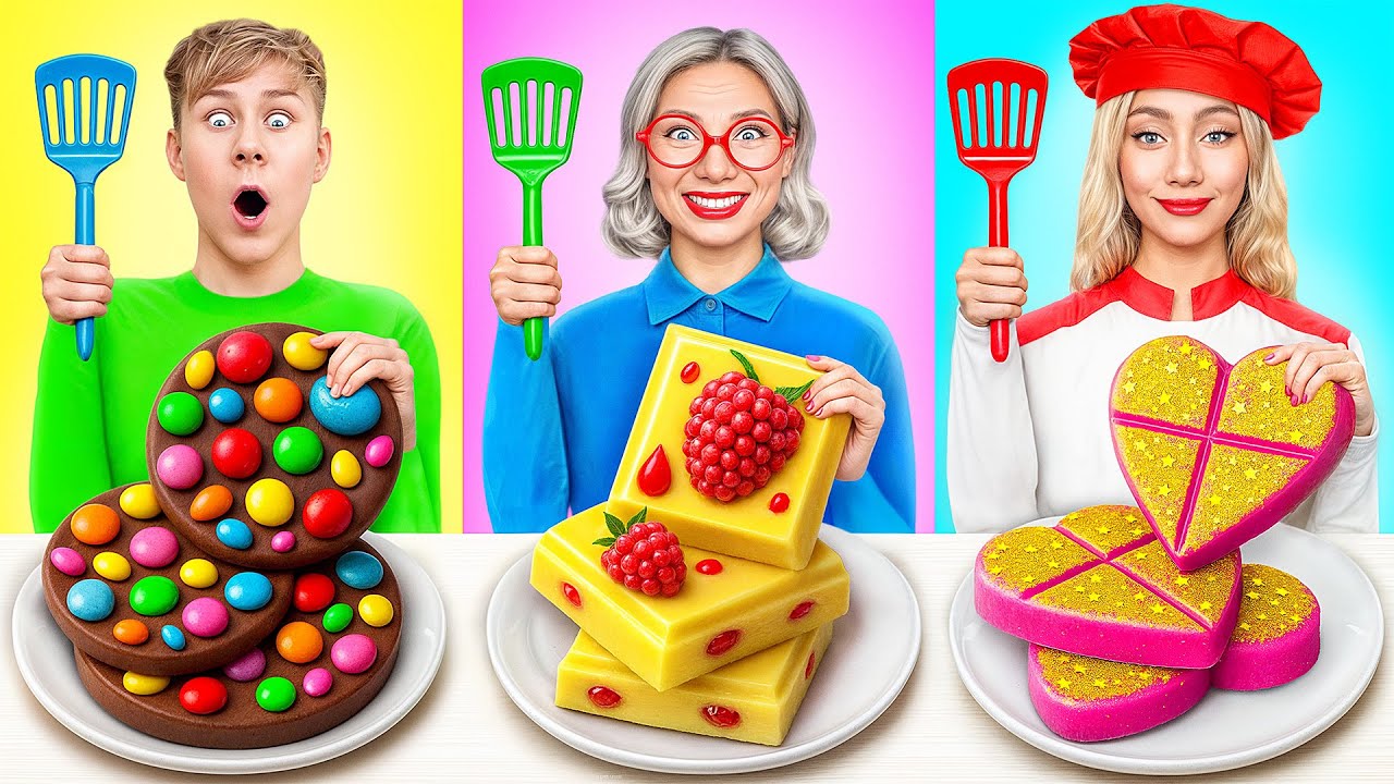 Me vs Grandma Cooking Challenge | Funny Situations by Super Hyper DO
