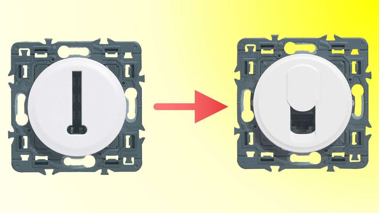 PRISE TELEPHONIQUE EN T EN PRISE RJ45 - TUTO