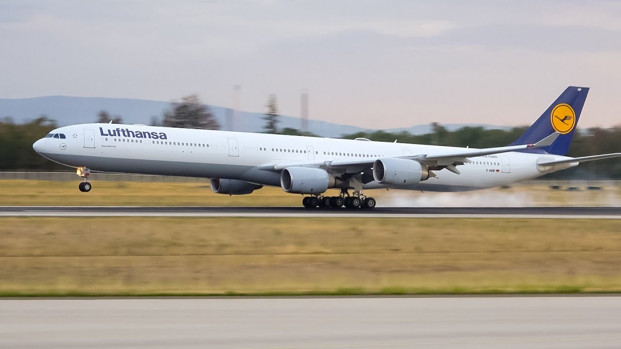 (4K) Plane spotting at Frankfurt airport during the morning rush! 777, A340, A330, 787, etc.