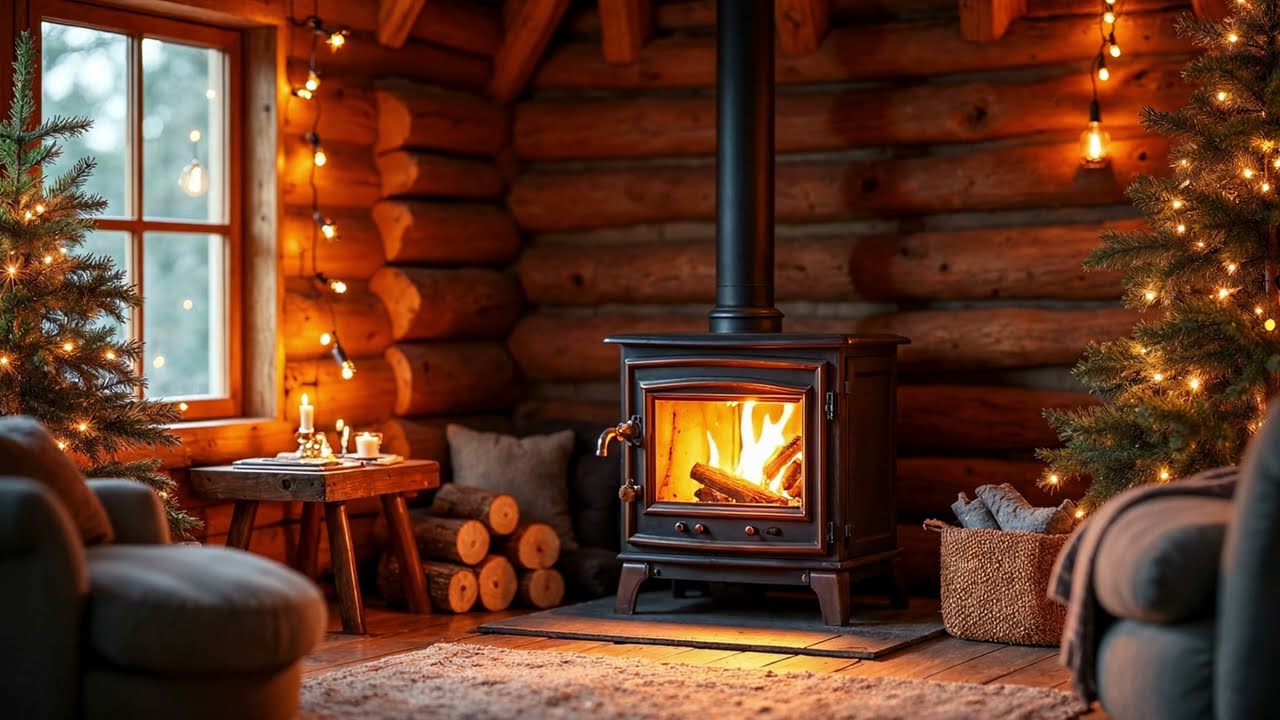Cozy Fireplace Piano Music 🔥 Relaxing Study & Chill Music for Focus 🎹