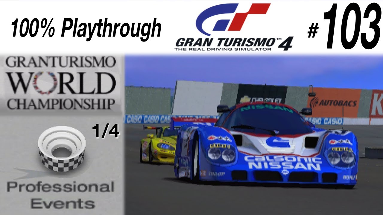 Gran Turismo 4 - #103 - GT World Championship 1/4