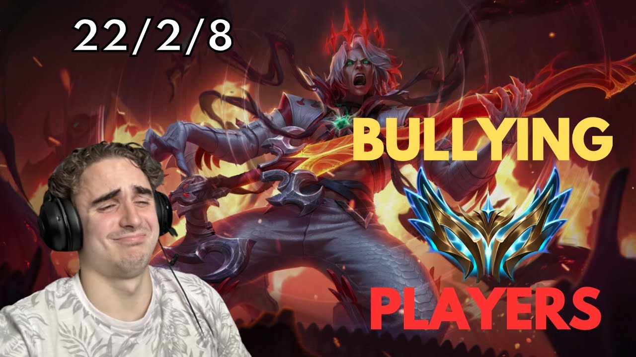 BULLYING HIGH CHALLENGER PLAYERS | MeLeBron