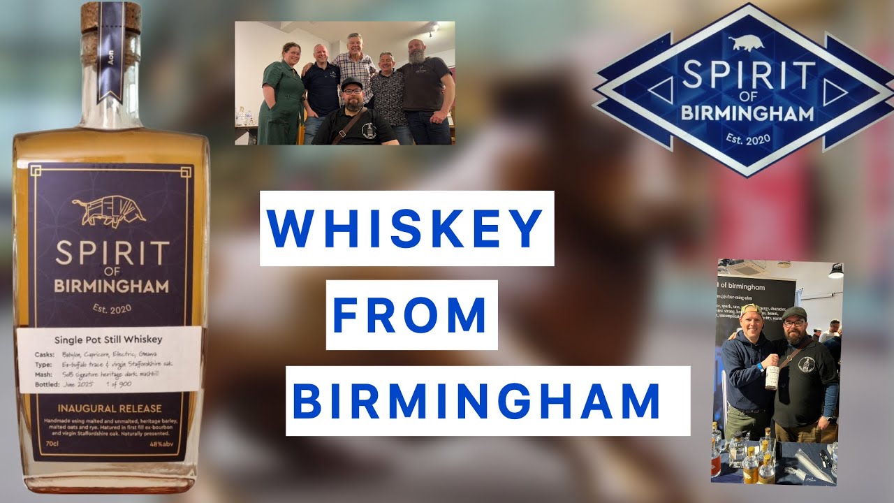 #131 SPIRIT OF BIRMINGHAM-INAUGURAL RELEASE 48% VERY FIRST BIRMINGHAM WHISKEY 