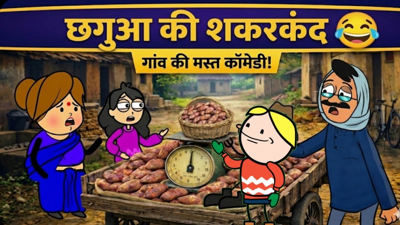 छगुआ की शकरकंद 😂||बुंदेली चुगली कलुआ रंगबाज 