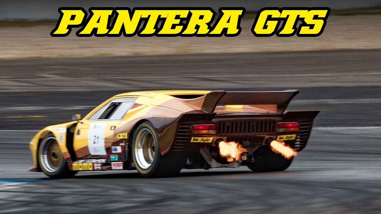 De Tomaso Pantera GTS Gr.5 | Ford V8 shooting flames 2024