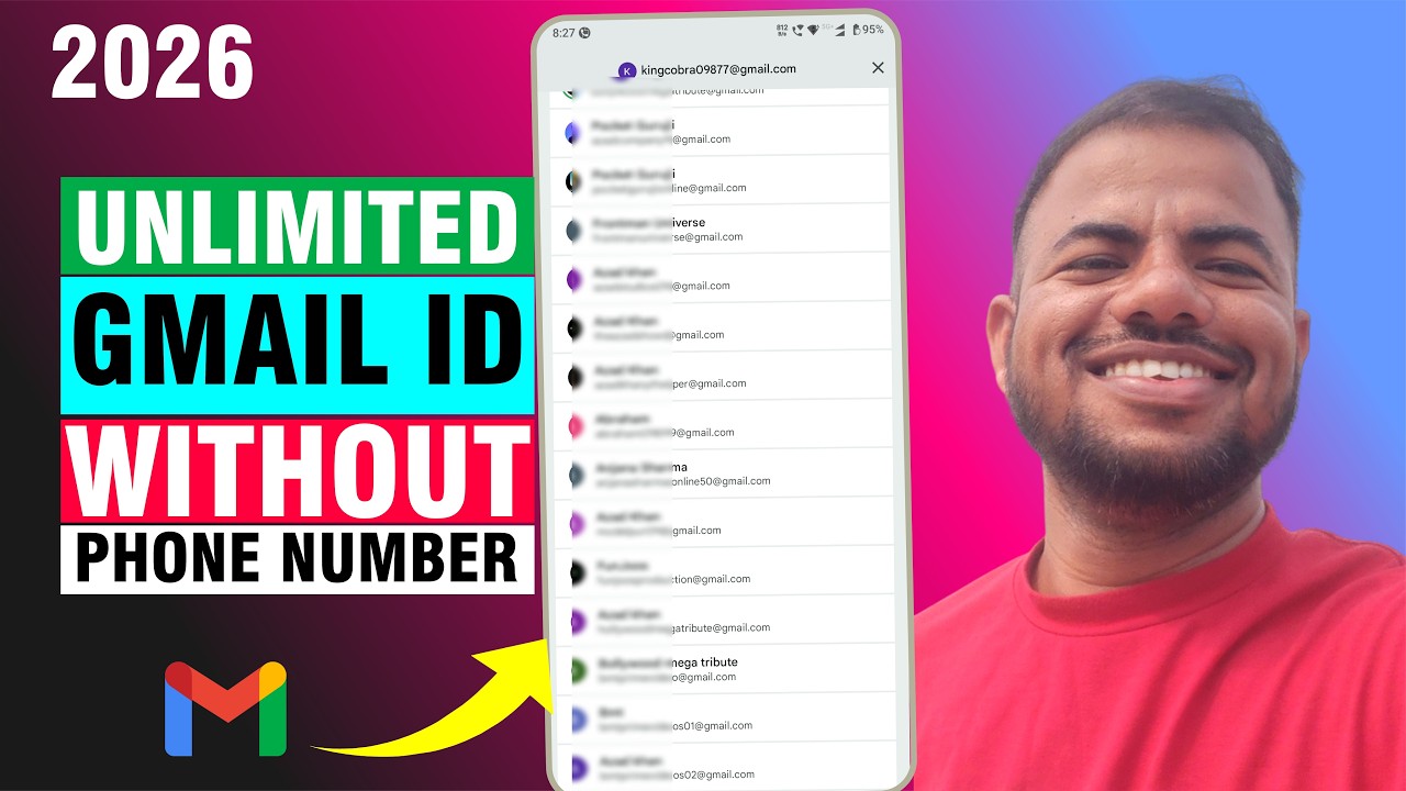 How to Create Unlimited Gmail Accounts Without Phone Number (2026 Method)