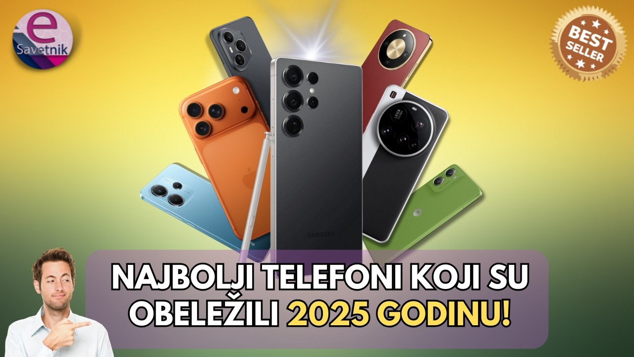 Najbolji telefoni koji su obeležili 2025