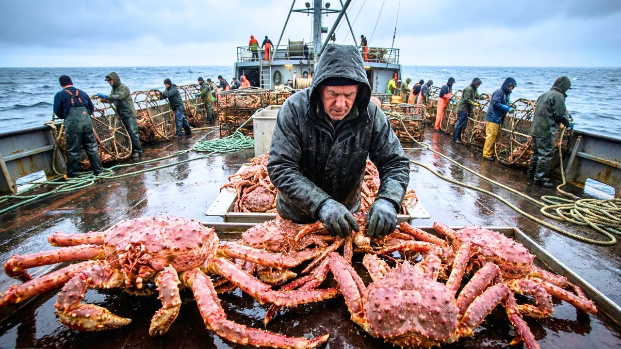 How Alaskan Crab Fishermen Eat, Sleep & Survive the Deadliest Season on Earth