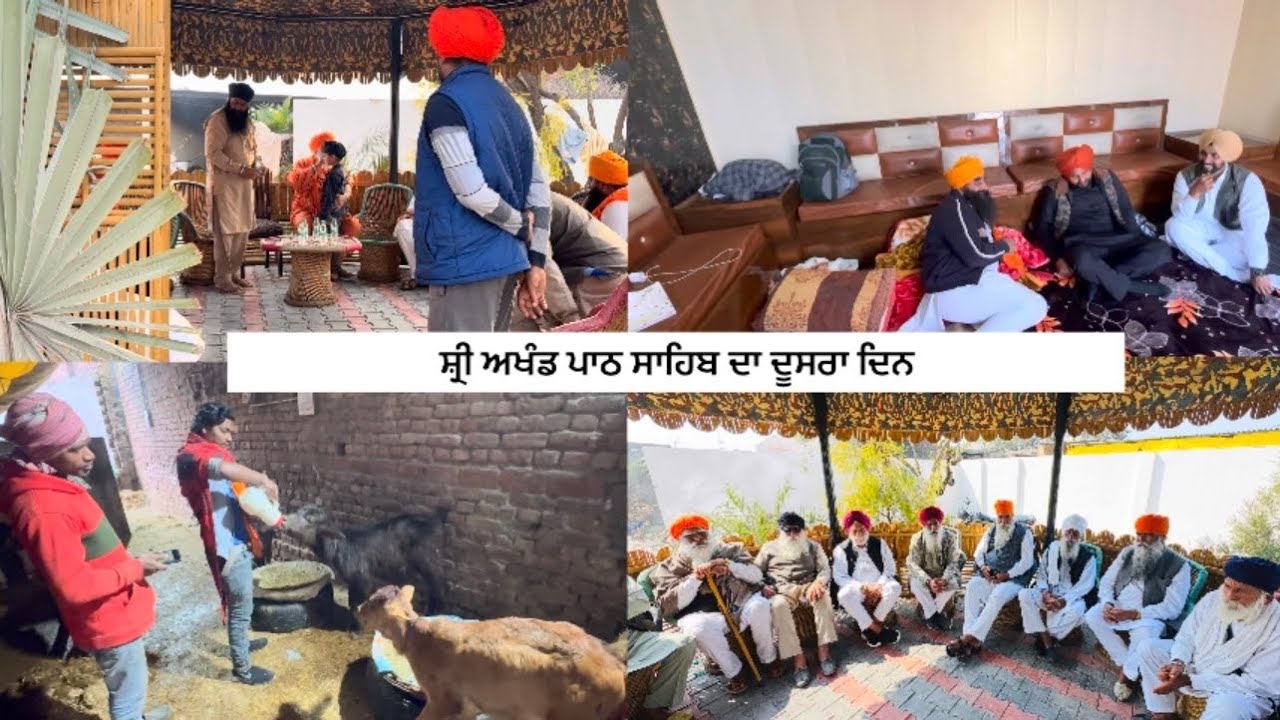 ਸ਼੍ਰੀ ਅਖੰਡ ਪਾਠ ਸਾਹਿਬ ਦਾ ਦੂਸਰਾ ਦਿਨ