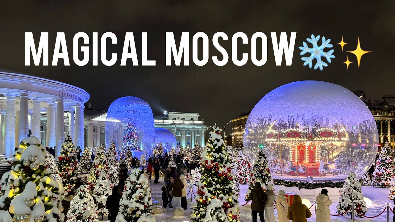 This Is Why Moscow Is Magical on New Year’s Night ❄️