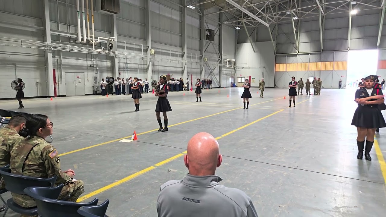 Enterprise High School JROTC Belles of the Blue Knights Exhibition | Fort Rucker, AL | 01/24/2026