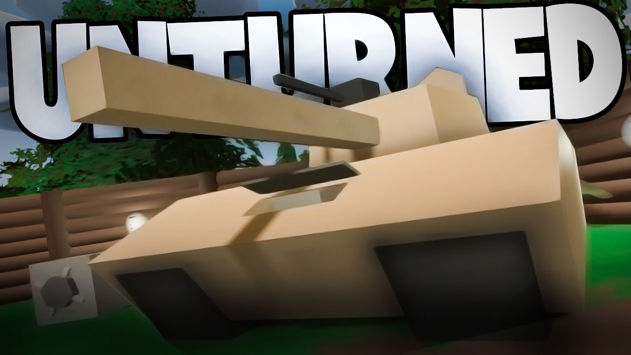 Unturned 3.15.6.0 | Drivable Tank!| Secret item !! |