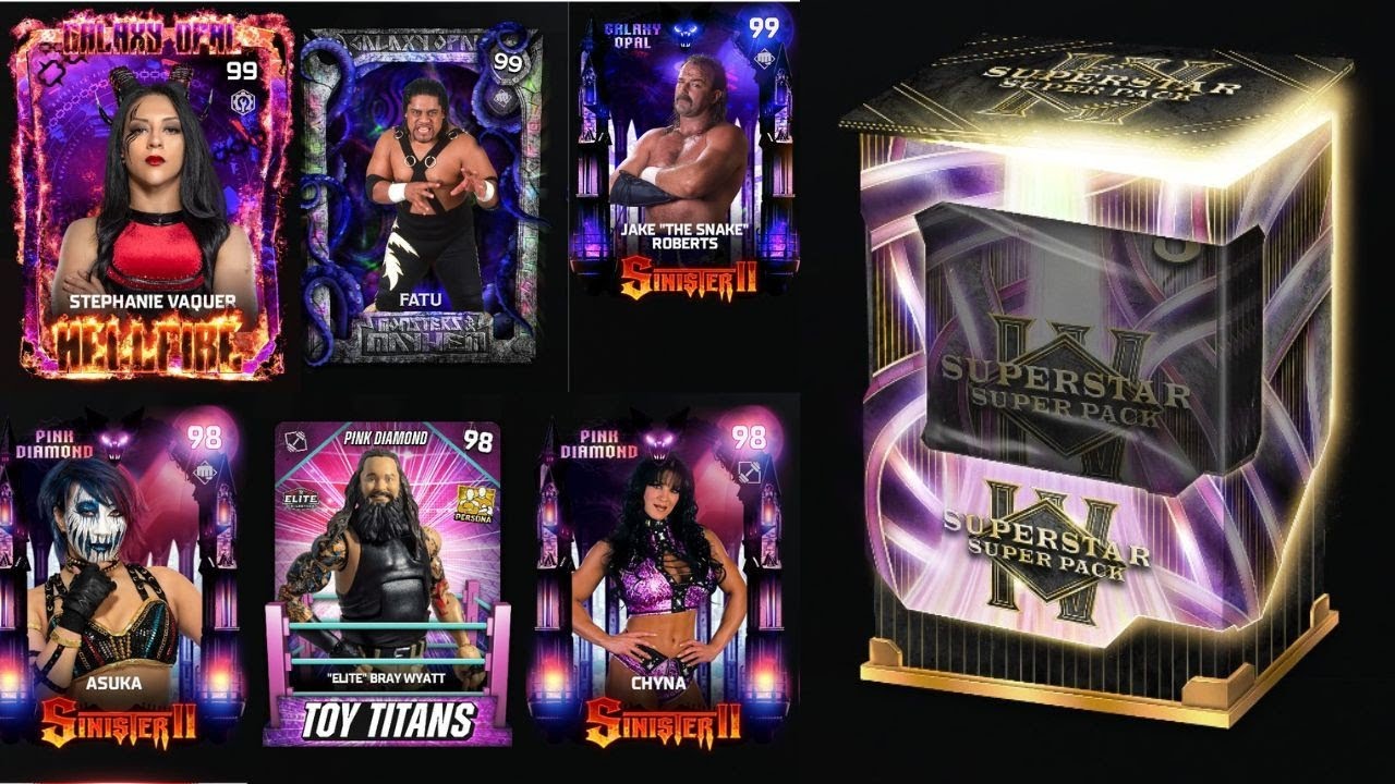 SUPERSTAR SUPER PACK SERIES 4 PACK OPENING WWE 2K25 MyFaction
