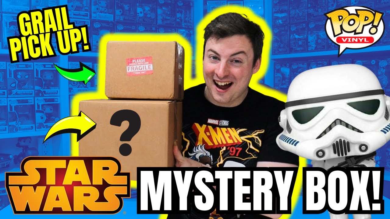 Распаковка загадочной коробки Funko Star Wars и NFT-фигурки GRAIL!