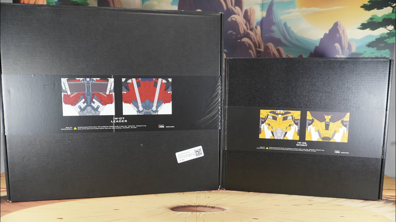 Unboxing: Iron Warrior IW-07 Leader & IW-08 Scout