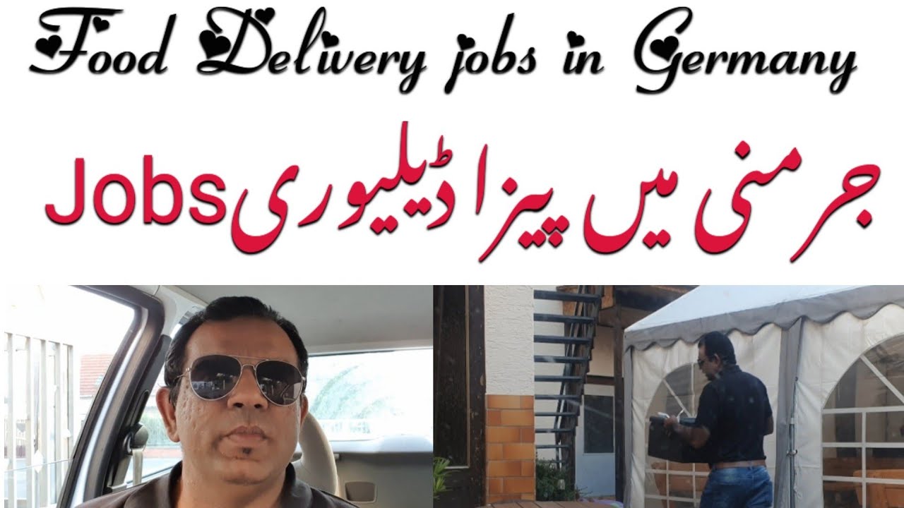 Pizza delivery job in Germany, How much a person can earn from this job.pizza liefrung job in Germny