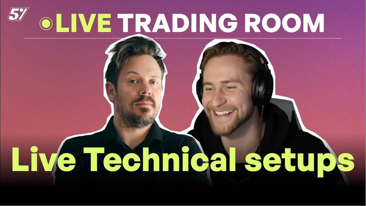 Live Technical Setups | Gold, NASDAQ & EUR/USD
