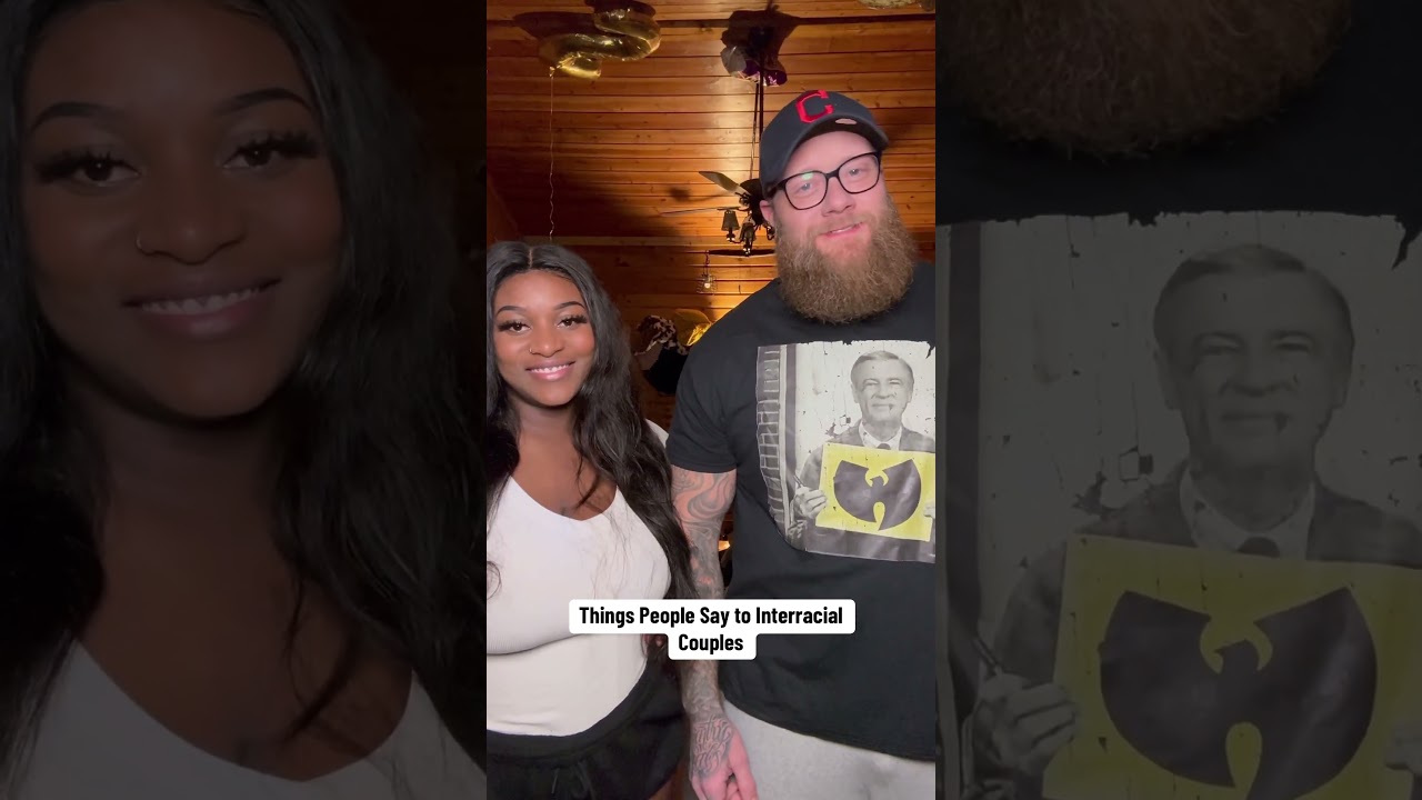 Here&rsquo;s some things people say to interracial couples #marriedlife #couples #westvirginia #shorts