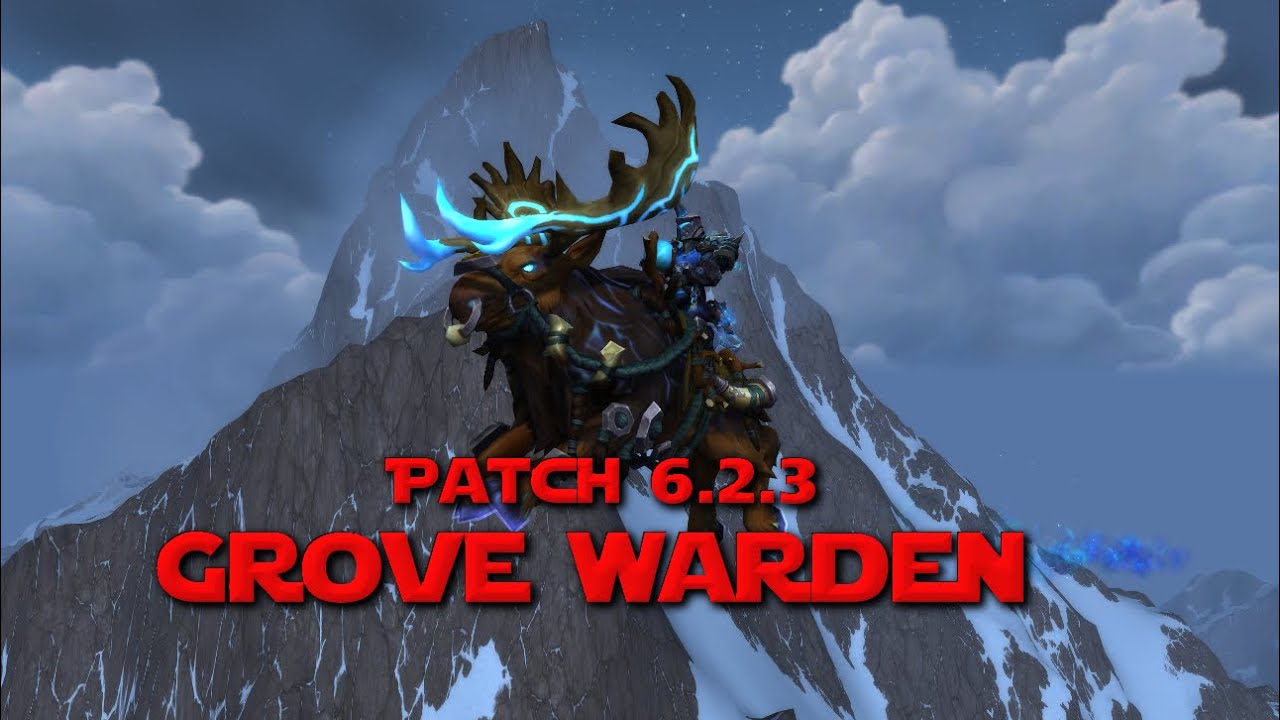 Grove Warden Mount from Herioc Archimonde in Hellfire Citadel Patch