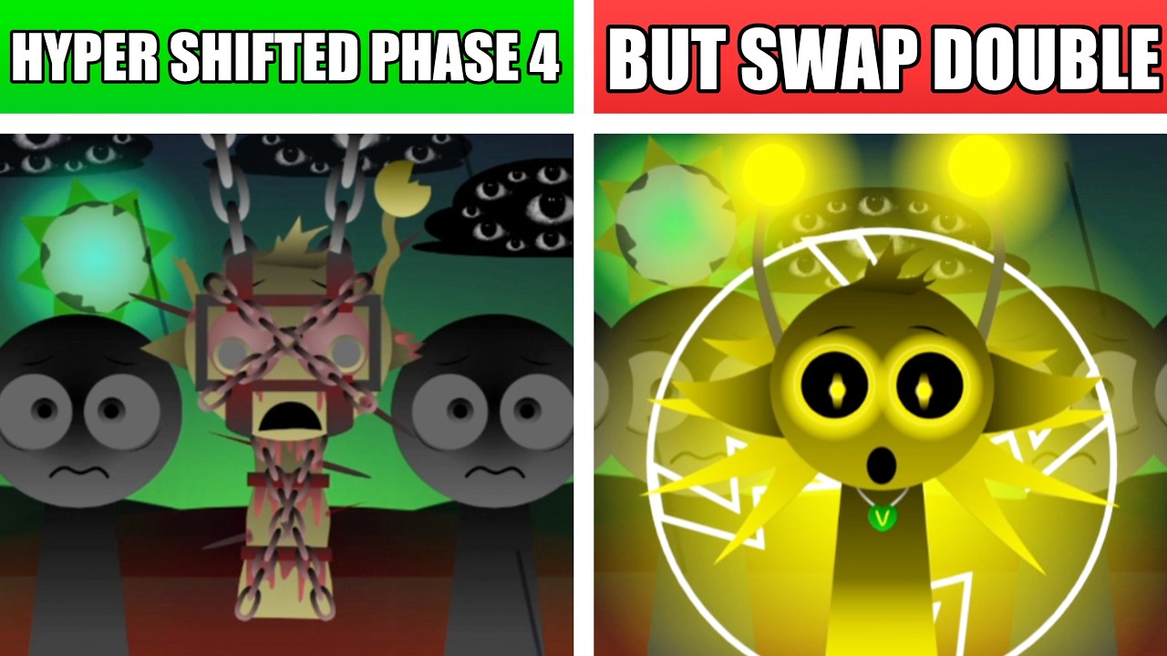 Incredibox Sprunki Hyper Shifted Phase 4 Original vs  Swap Double — Which One Rules?