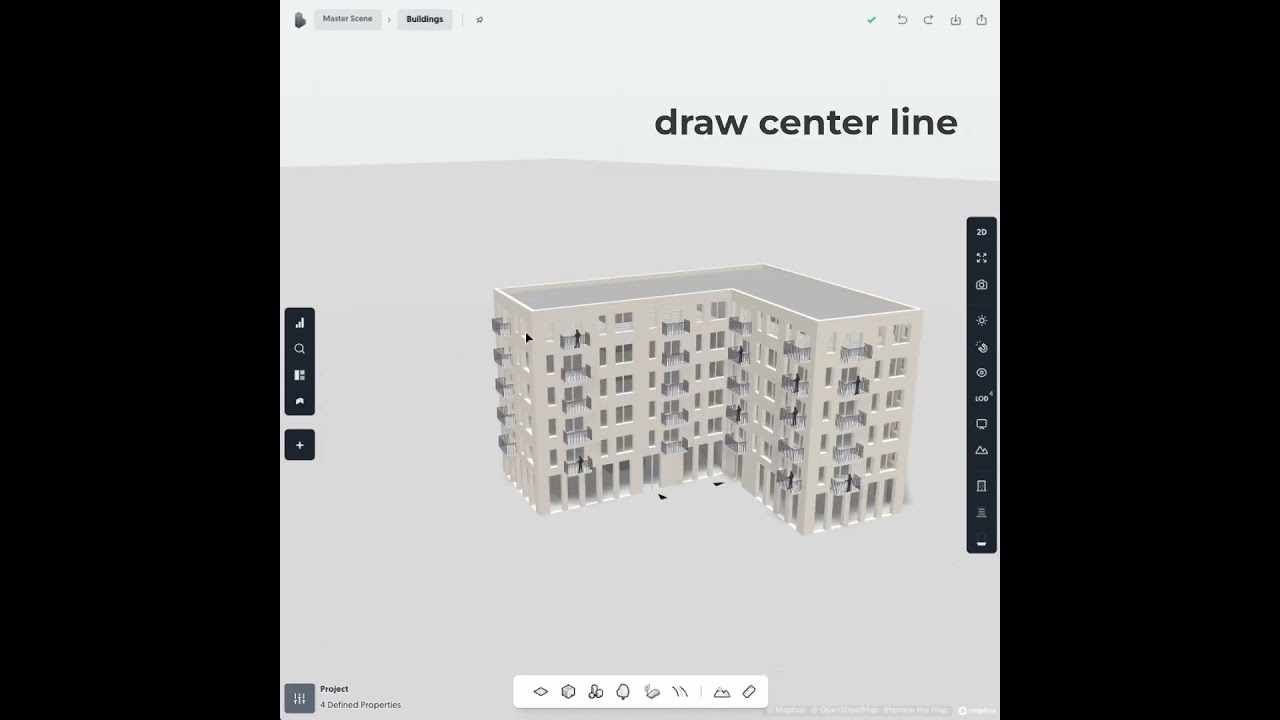 Fast and Accurate Building editing in Spacio