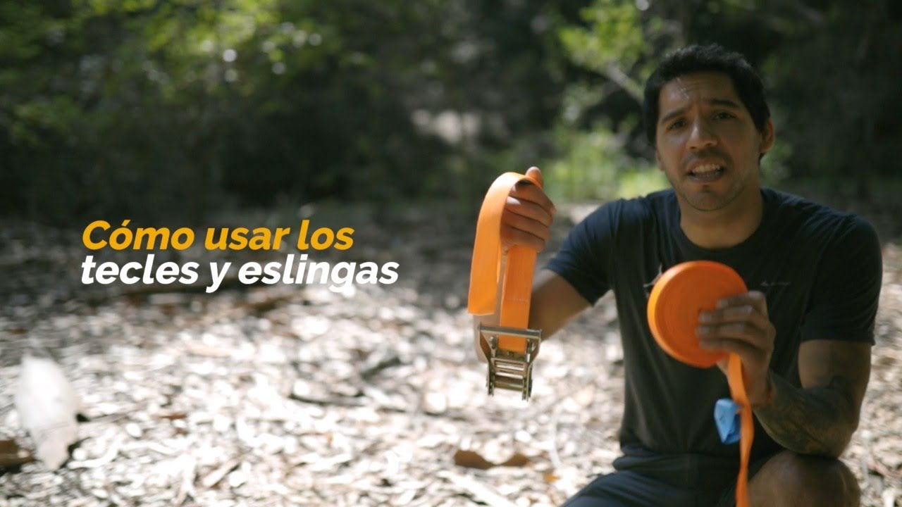 C&oacute;mo usar los tecles y eslinga de tu Tentsile 🏕👌