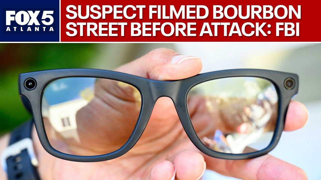New Orleans attacker recorded Bourbon Street with META glasses: FBI | FOX 5 News