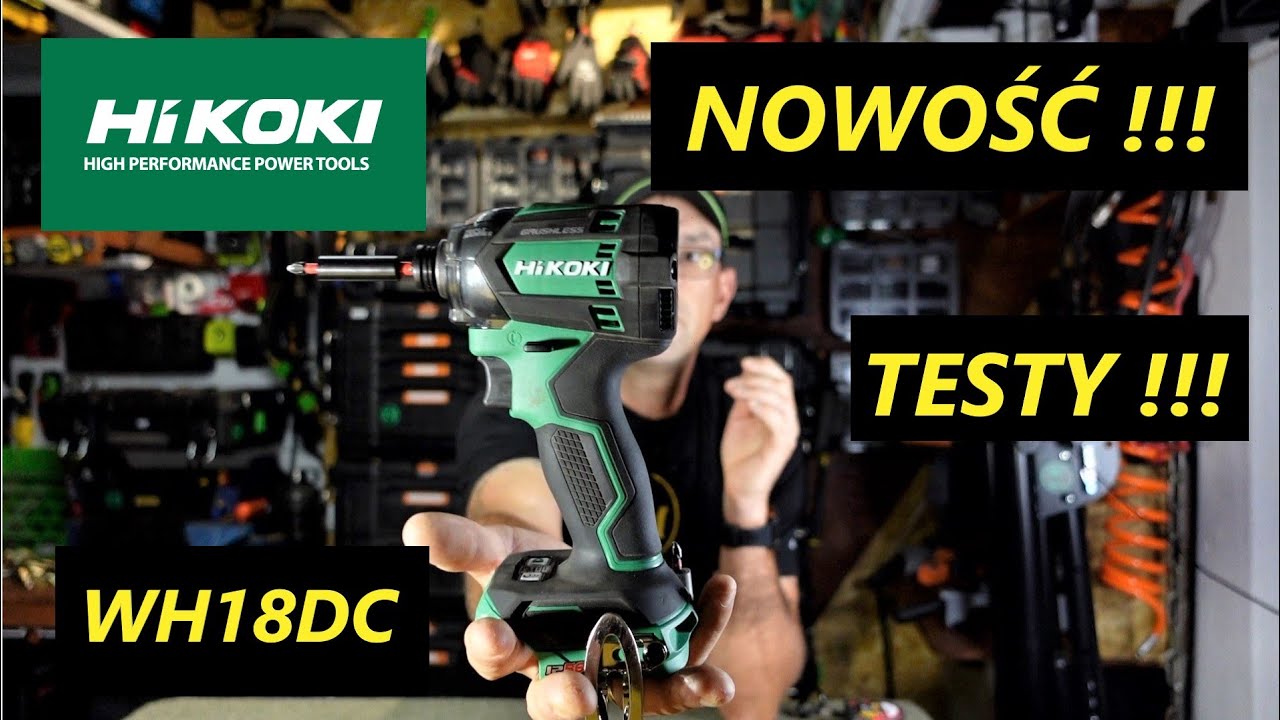 HIKOKI WH18DC 210Nm NOWOŚĆ!!! - Zakrętarka Udarowa - TESTY!!!