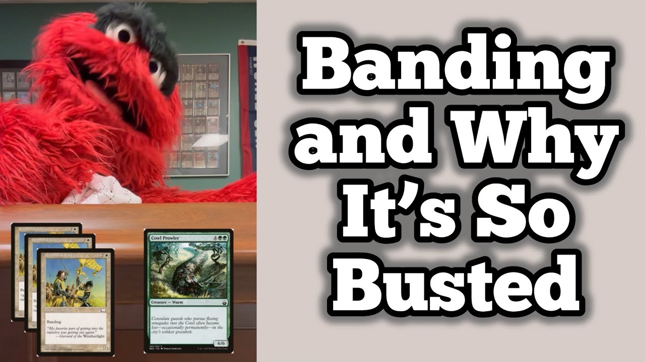 Banding and Why It&rsquo;s So Busted #mtg #magicthegathering #tcg #commander #puppet #banding