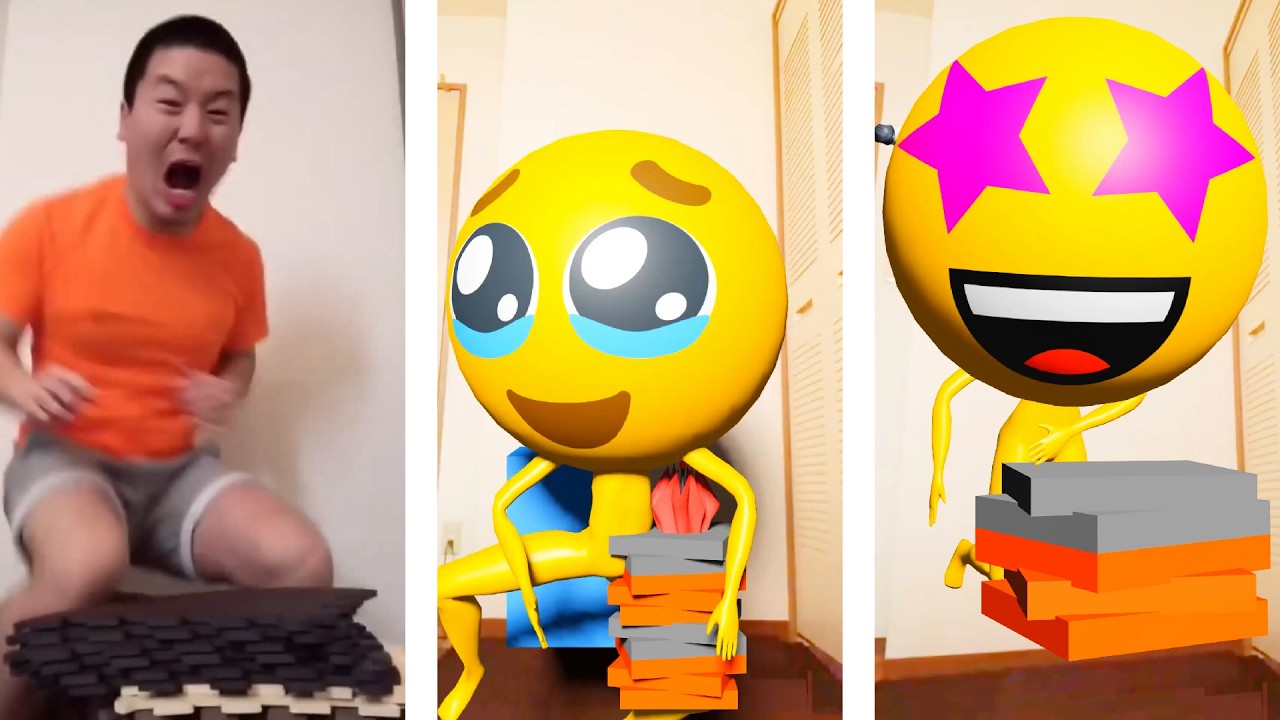Mr.Emoji Funny Video 😂😂😂 |Cartoon Best TikTok Compilation February 2026 Part76 junya sonic