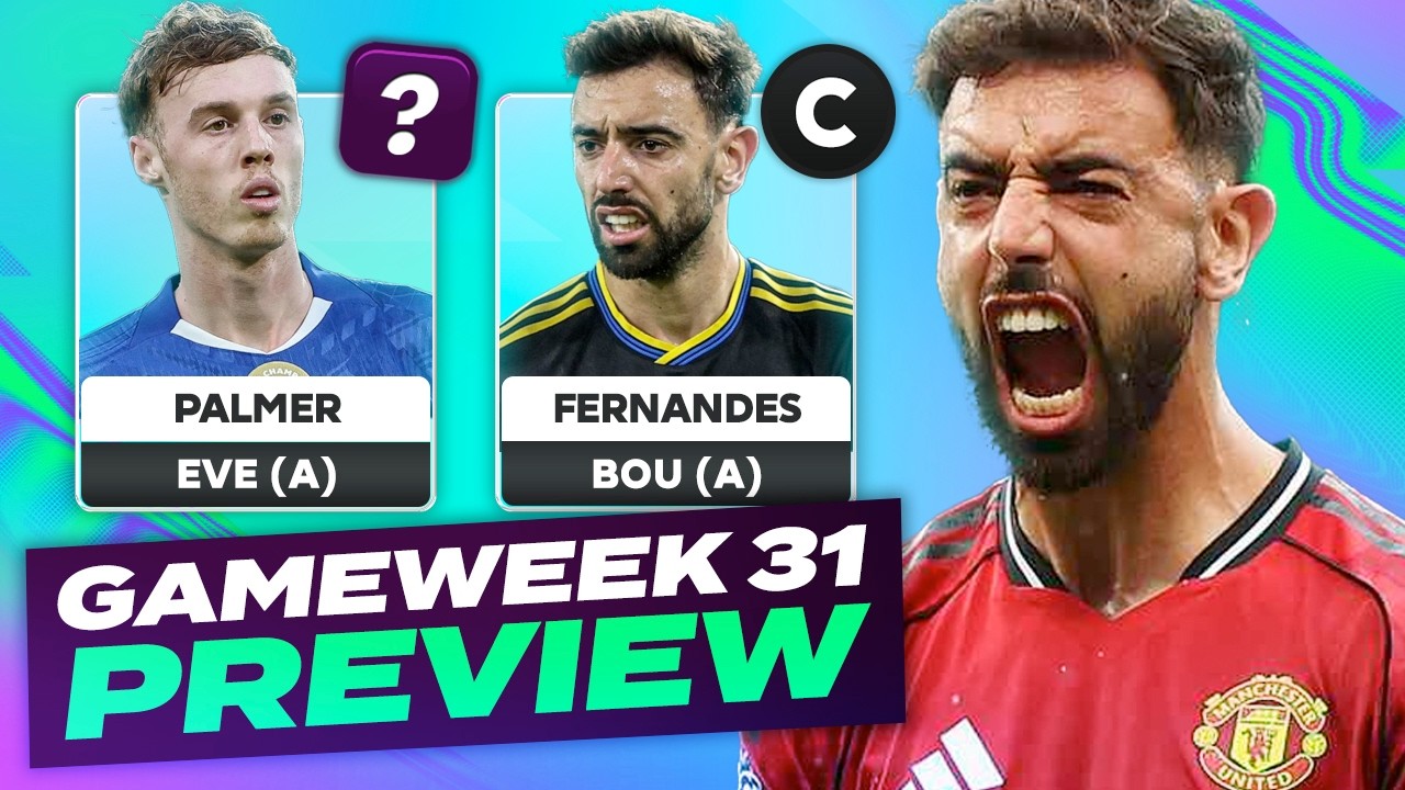 BRUNO (C) AND FREE HIT CHAT 🫡 FPL GAMEWEEK 31 PREVIEW 💪 |  Fantasy Premier League Tips 2025/26