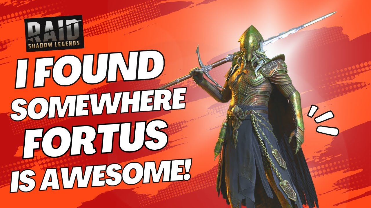 I Found a Use for Fortus!  And it's Awesome!!!   Raid: Shadow Legends