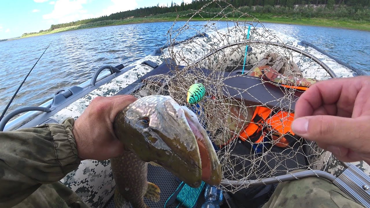 ПОЙМАЛ ЗУБАСТОГО ТРОФЕЯ. ЛОВЛЯ ЩУКИ С ЛОДКИ НА БОЛЬШОЙ РЕКЕ. Лодка X-River Rocky 335 под Хайди - 9.8