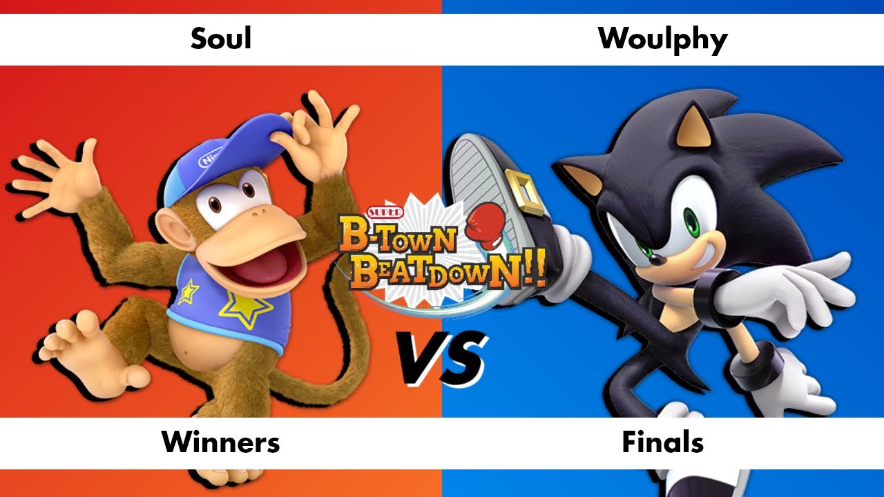 Super B-Town Beatdown 27 Winners Finals: Soul (Diddy Kong) vs Woulphy (Sonic)