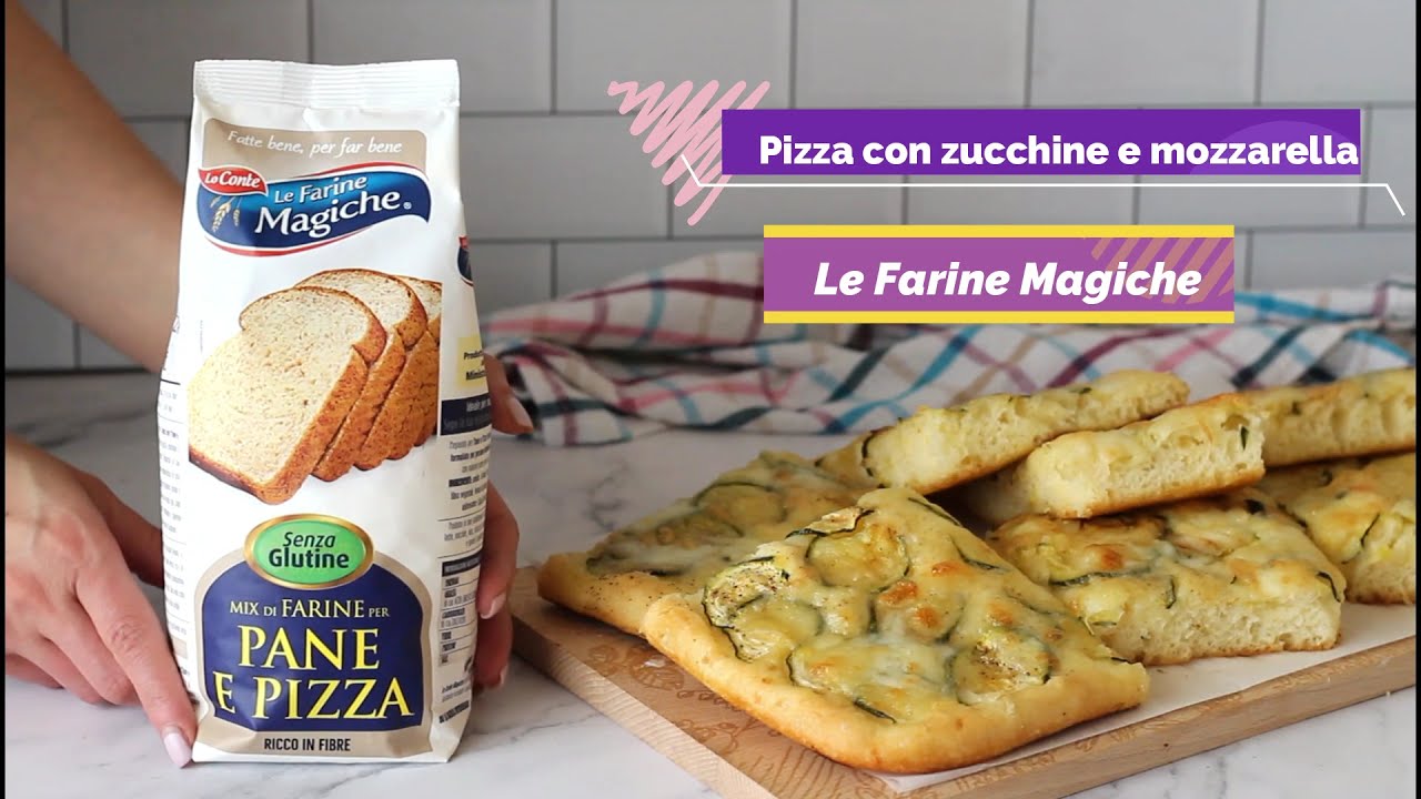 PIZZA con ZUCCHINE e MOZZARELLA gustosa e morbida