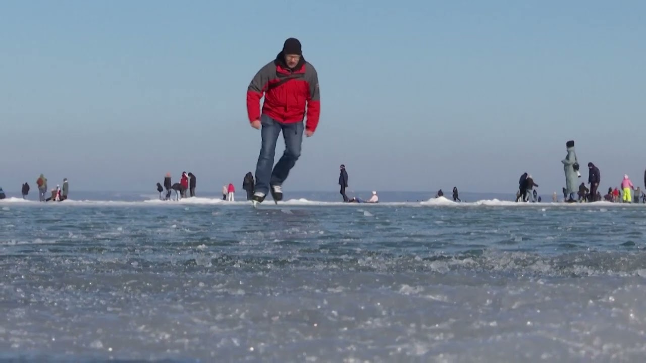 Balaton jak z bajki!  Zobacz niesamowite zjawisko na „węgierskim morzu”