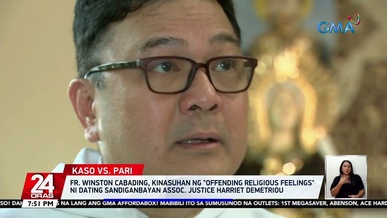 Fr. Winston Cabading, kinasuhan ng 