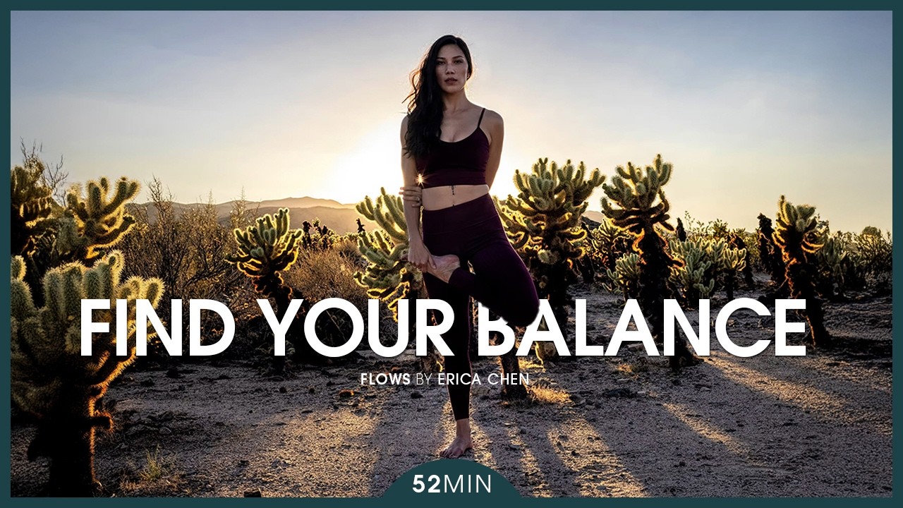 52 Min Yoga For Tree Pose And Hip Opening