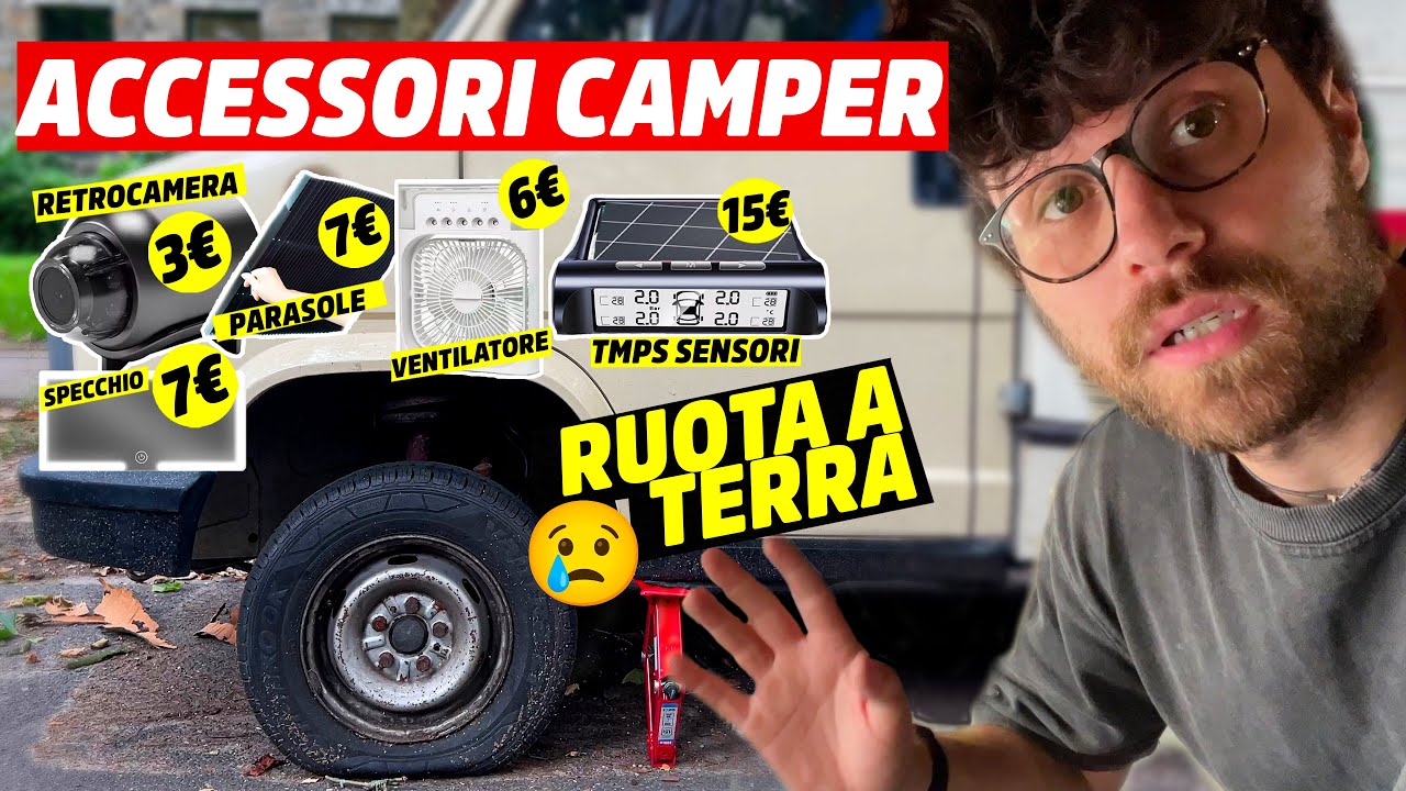 ACCESSORI CAMPER INDISPENSABILI SOTTO 15€ e RUOTA a TERRA.. Cappuccino
