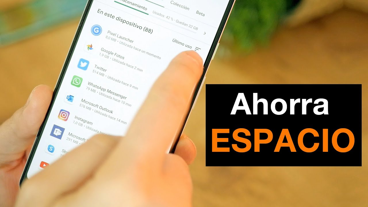 ¡AHORRA ESPACIO en tu MÓVIL FÁCILMENTE!