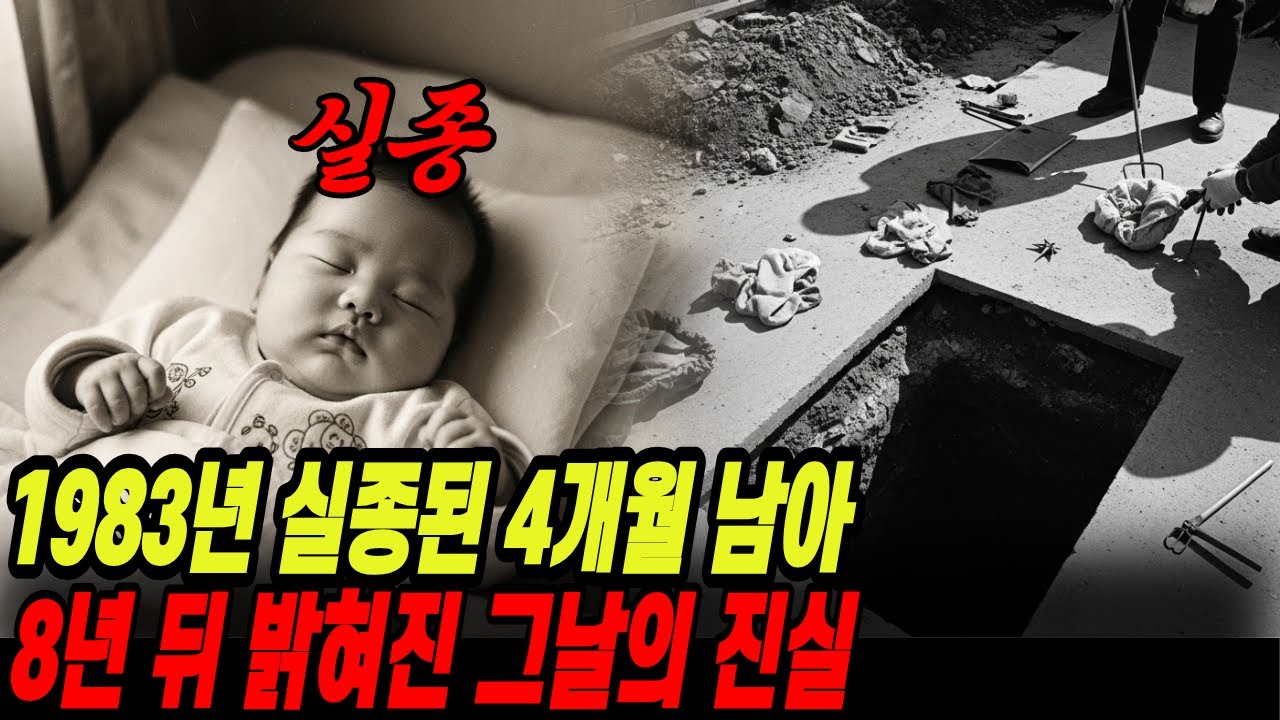 1983년 연탄 갈러 간 사이 집안에서 실종된 4개월 남아, 집 앞 주차 되어있던 외제차의 비밀