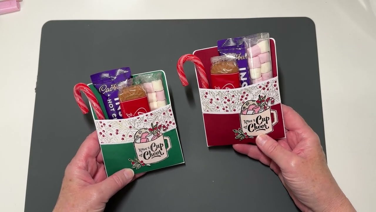 HOT CHOC POUCH FOR CHRISTMAS EVE BOXES