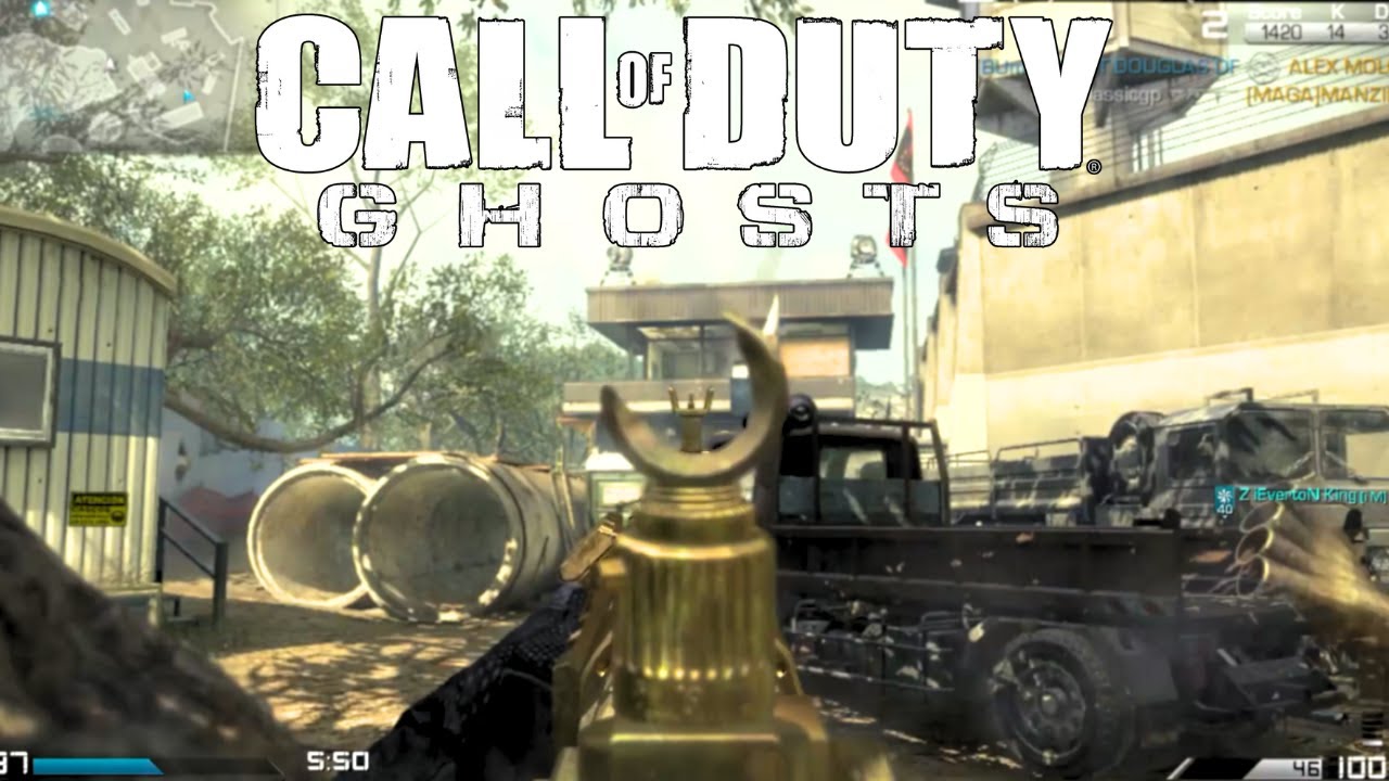 Call of Duty Ghosts in 2024: Multiplayer Gameplay (No Commentary)