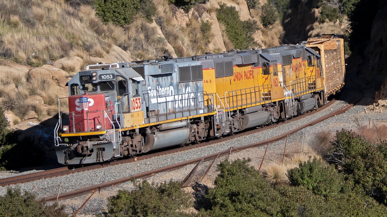 Train Action in the Santa Susana Pass on the Coast Line