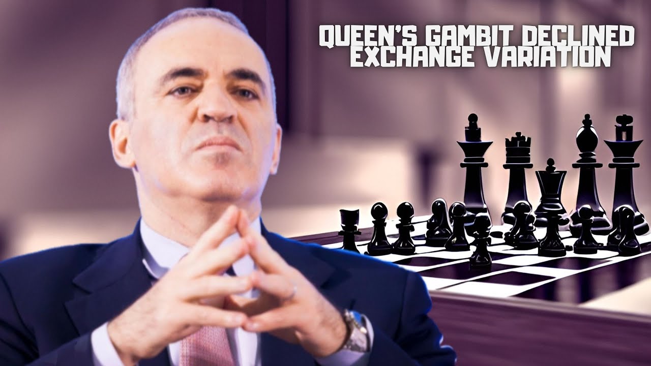 Garry was Unbeatable with this Attack - Kasparov vs Andersson - QGD, f3-e4 positional build up