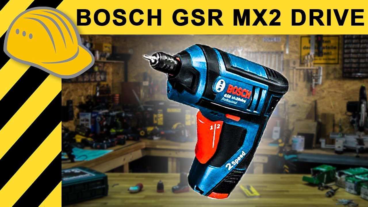SPIELZEUG ODER WERKZEUG? KLEINSTER BOSCH AKKUSCHRAUBER IM TEST! GSR mx2Drive 3,6V | Der IXO in Blau?