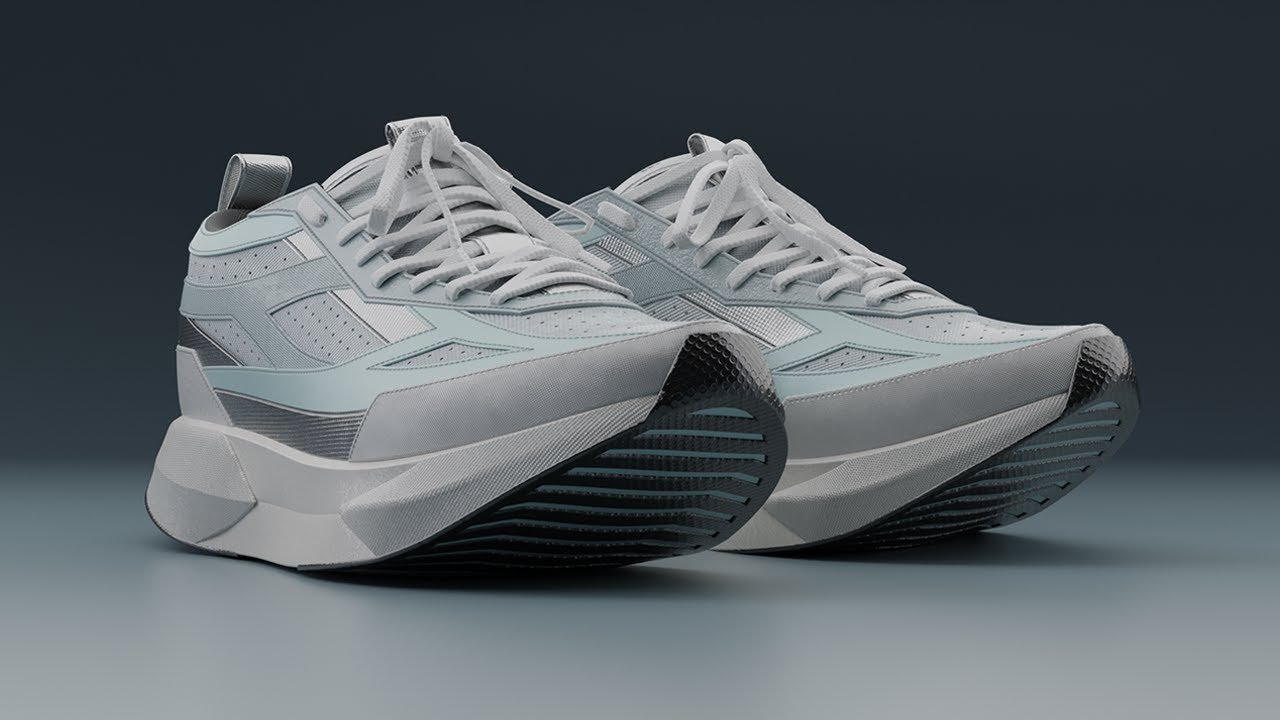 Making Running shoes - Clo3d, Marvelous Designer